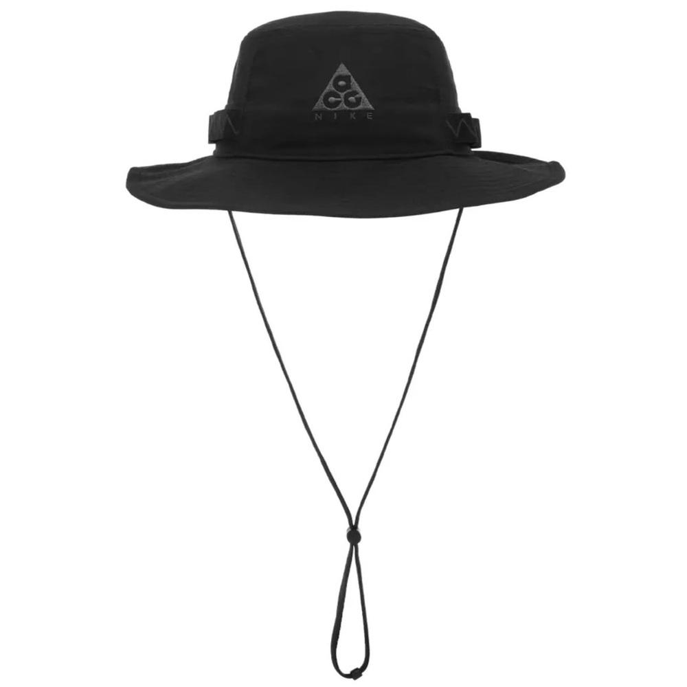 Nike ACG Bucket Hat Black CU6525-010 Size S/M Tailwind Aerobill Trail Hat